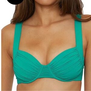 BECCA Teal Swim Top